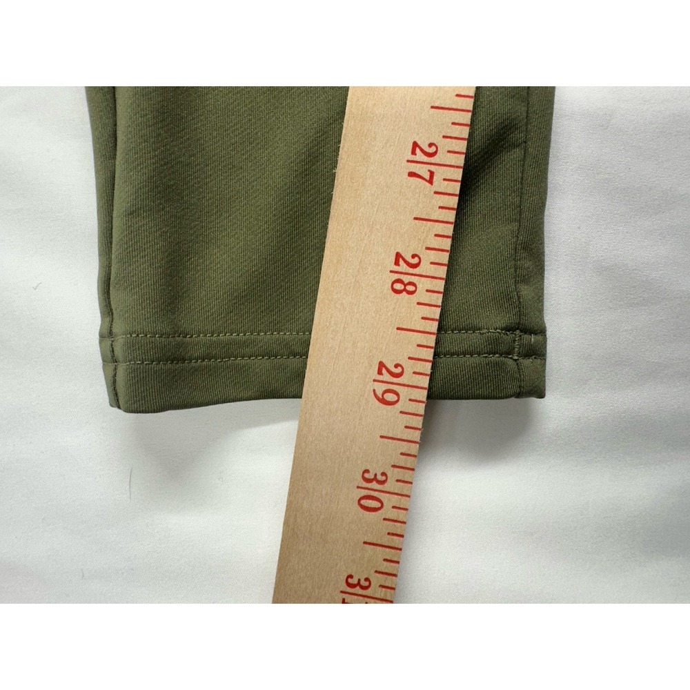 Gymshark Joggers Pants Mens Medium Olive Green Logo Drawstring Athletic Pockets - Picture 11 of 11